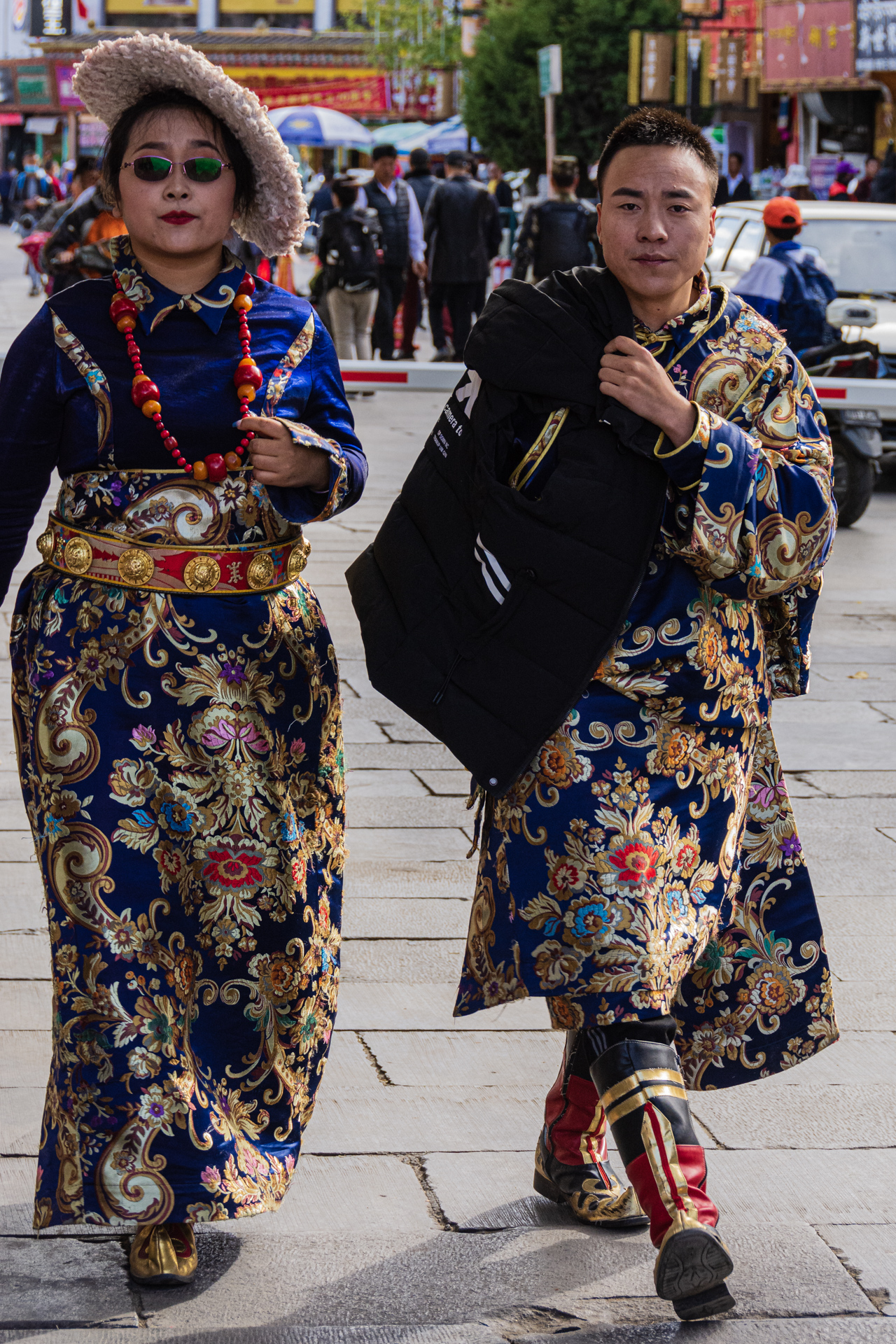 Lhasa Chinesische Touristen